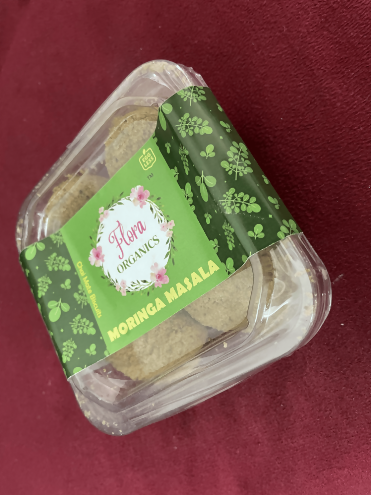 Flora Organics Moringa Masala Cookies | Grocsy
