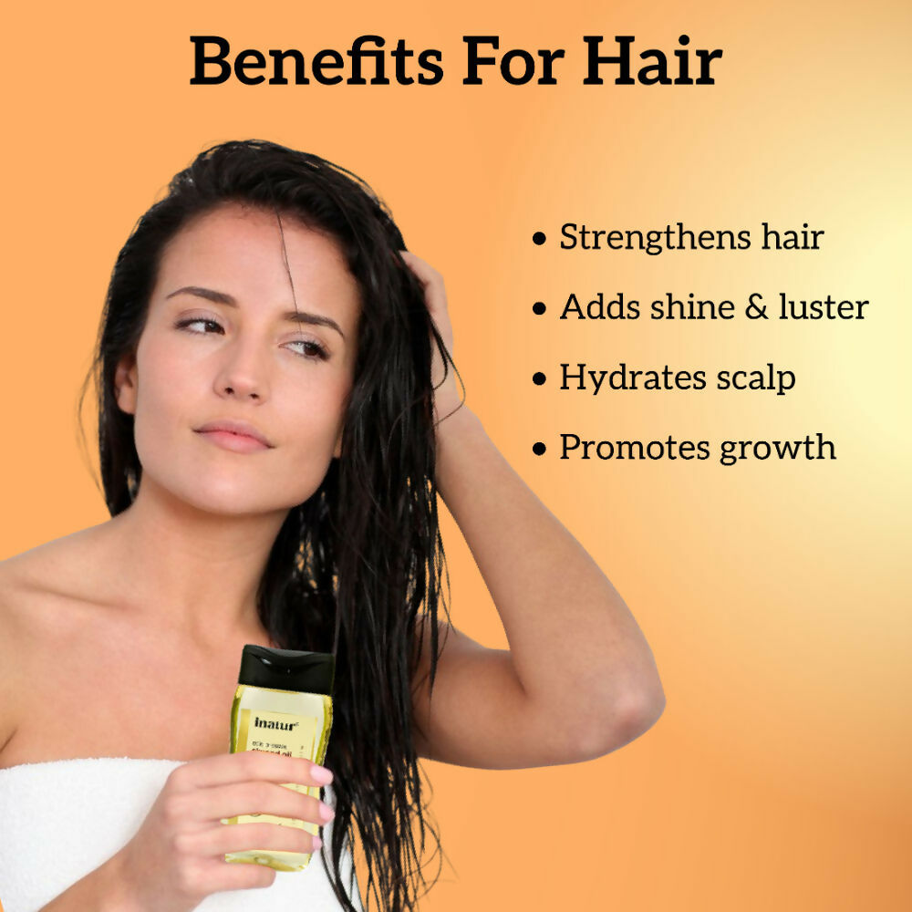 Inatur Almond Oil | Grocsy