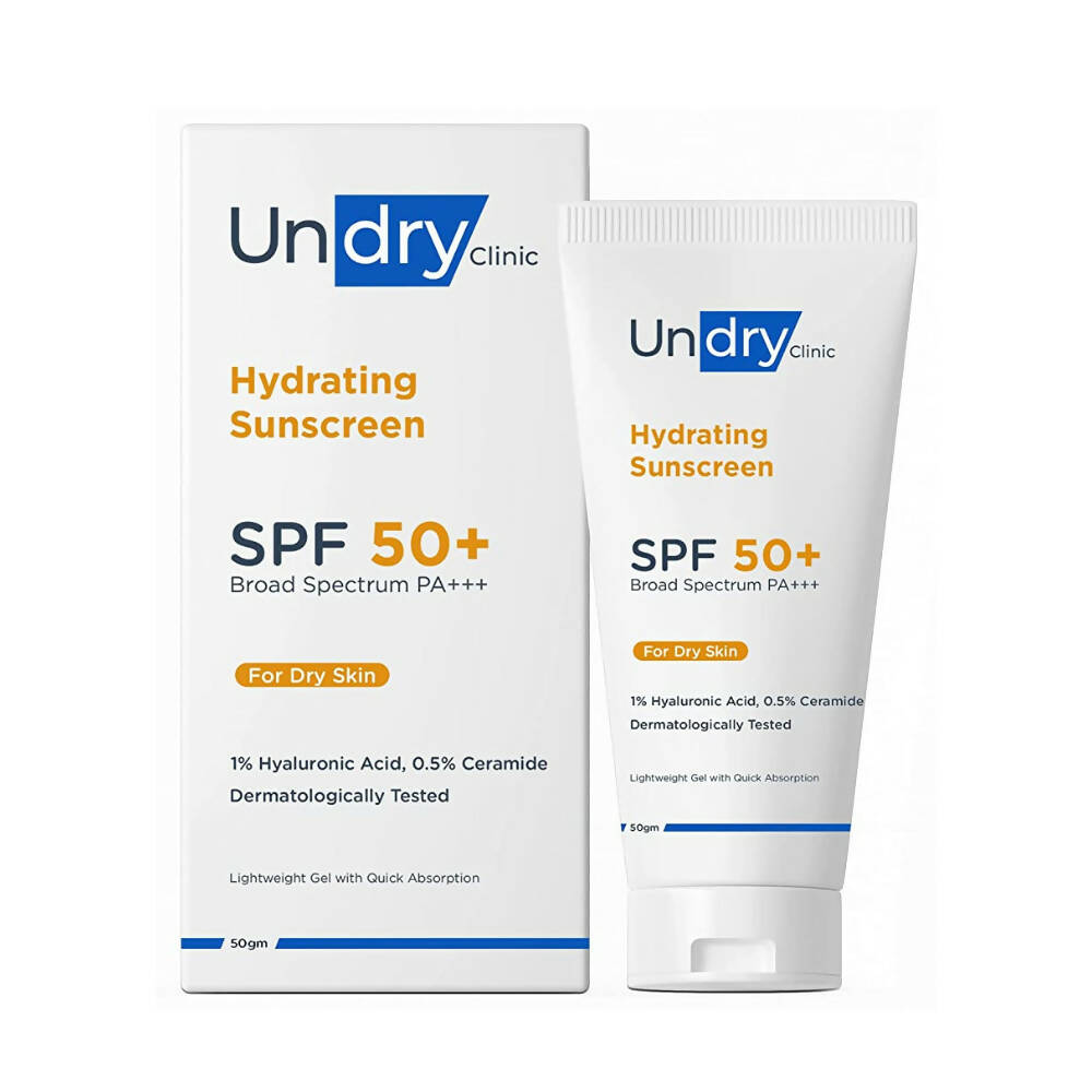 Undry Hydrating Sunscreen SPF 50+ for Dry Skin | Grocsy