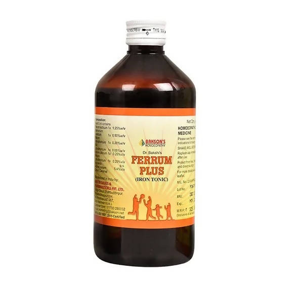 Bakson's Homeopathy Ferrum Plus | Grocsy