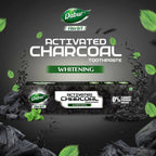 Dabur Herb'l Activated Charcoal & Mint Whitening Toothpaste | Grocsy