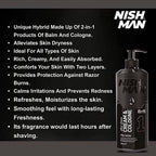 Nishman After Shave 2 in 1 Cream & Cologne City Senior - Cream Based | Grocsy
