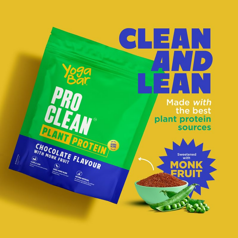 Yoga Bar ProClean Plant Protein Powder | Grocsy