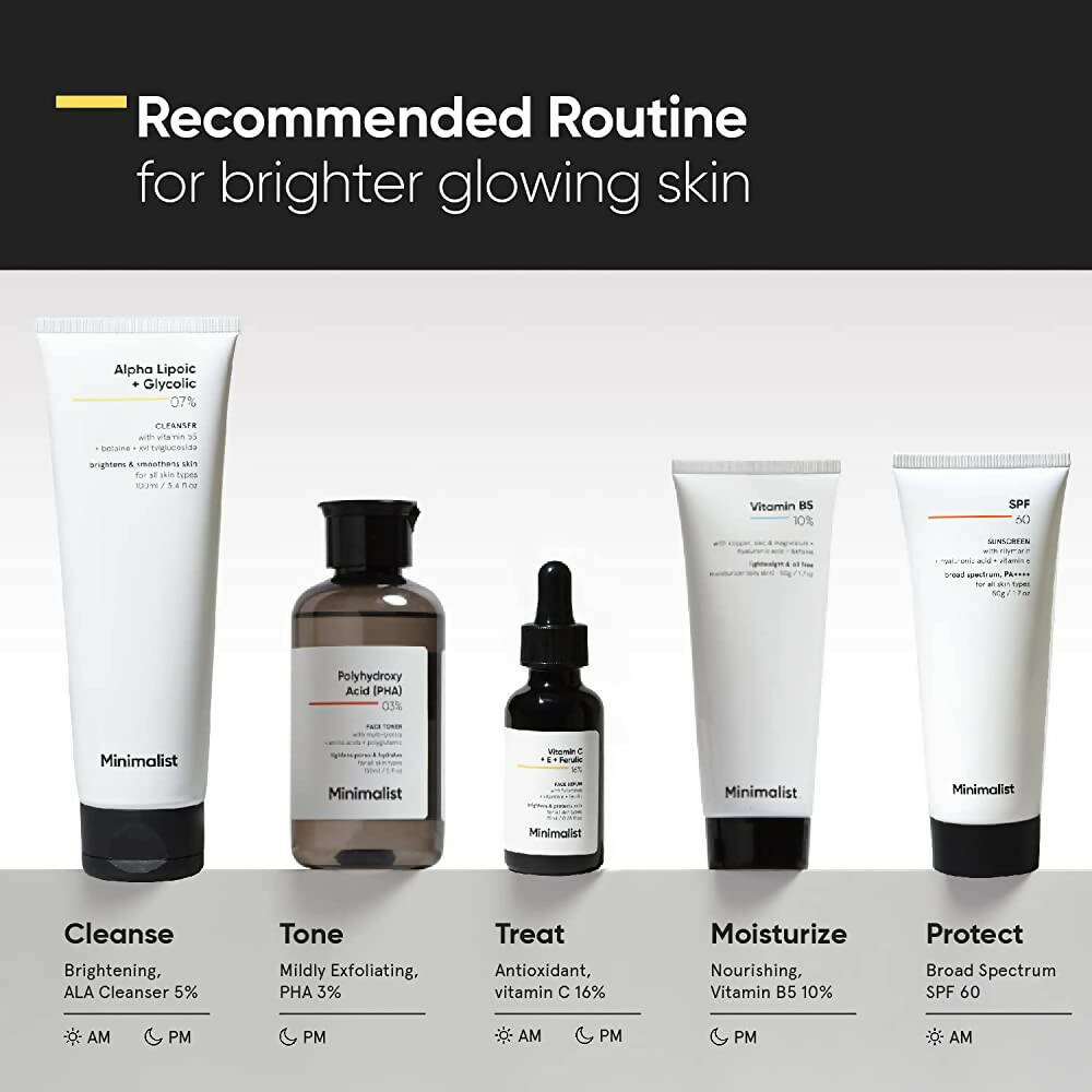 Minimalist 16% Vitamin C Face Serum (Advanced) | Grocsy