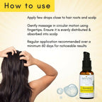 Mystiq Living Rosemary Hair Growth Serum | Grocsy