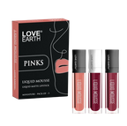 Love Earth Liquid Mousse Matte Lipstick - Pinks | Grocsy