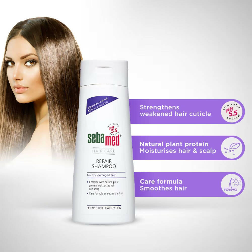 Sebamed Hair Repair Shampoo | Grocsy