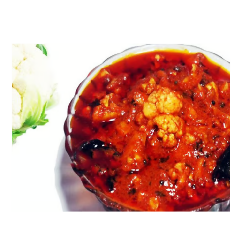 Tenali Ruchulu Cauliflower Avakaya Pickle | Grocsy