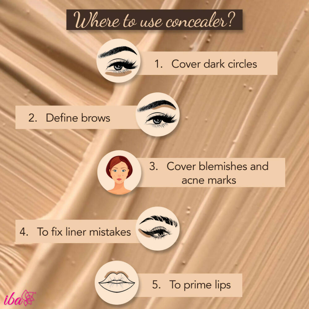 Iba Must Have Waterproof Concealer - Light | Grocsy