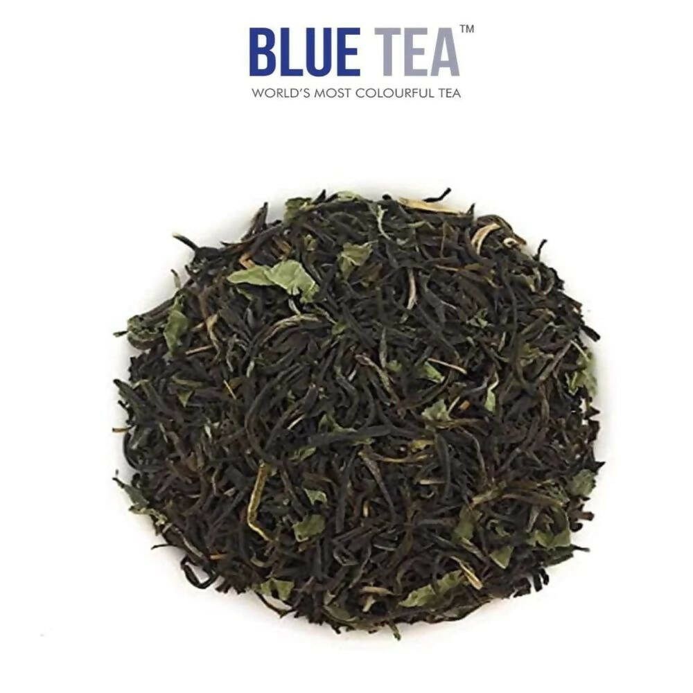 Blue Tea Organic Tulsi Green Tea | Grocsy