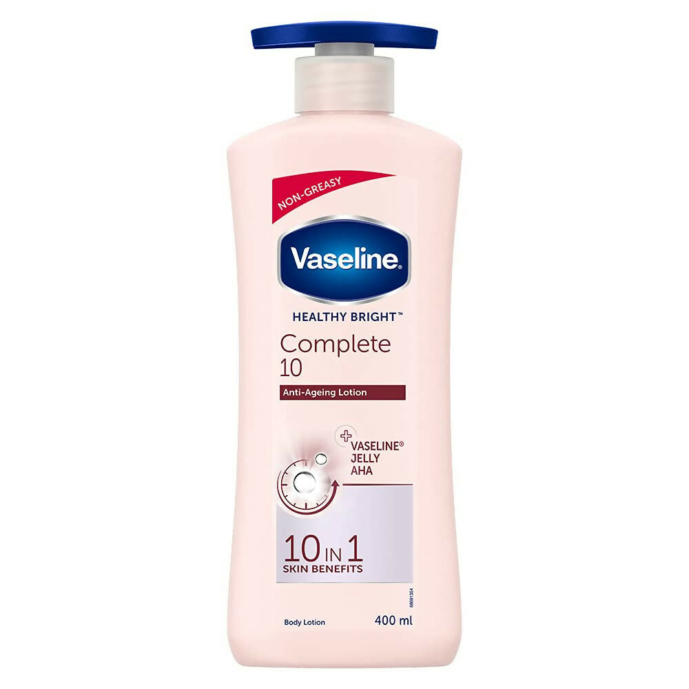 Vaseline Healthy Bright Daily Brightening & Complete 10 Body Lotion Combo | Grocsy
