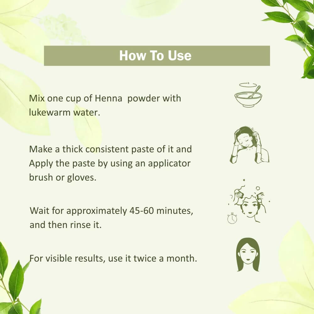 Kimayra Natural Henna Powder for Hair Care - Helps in Bringing Shine Hair | Grocsy