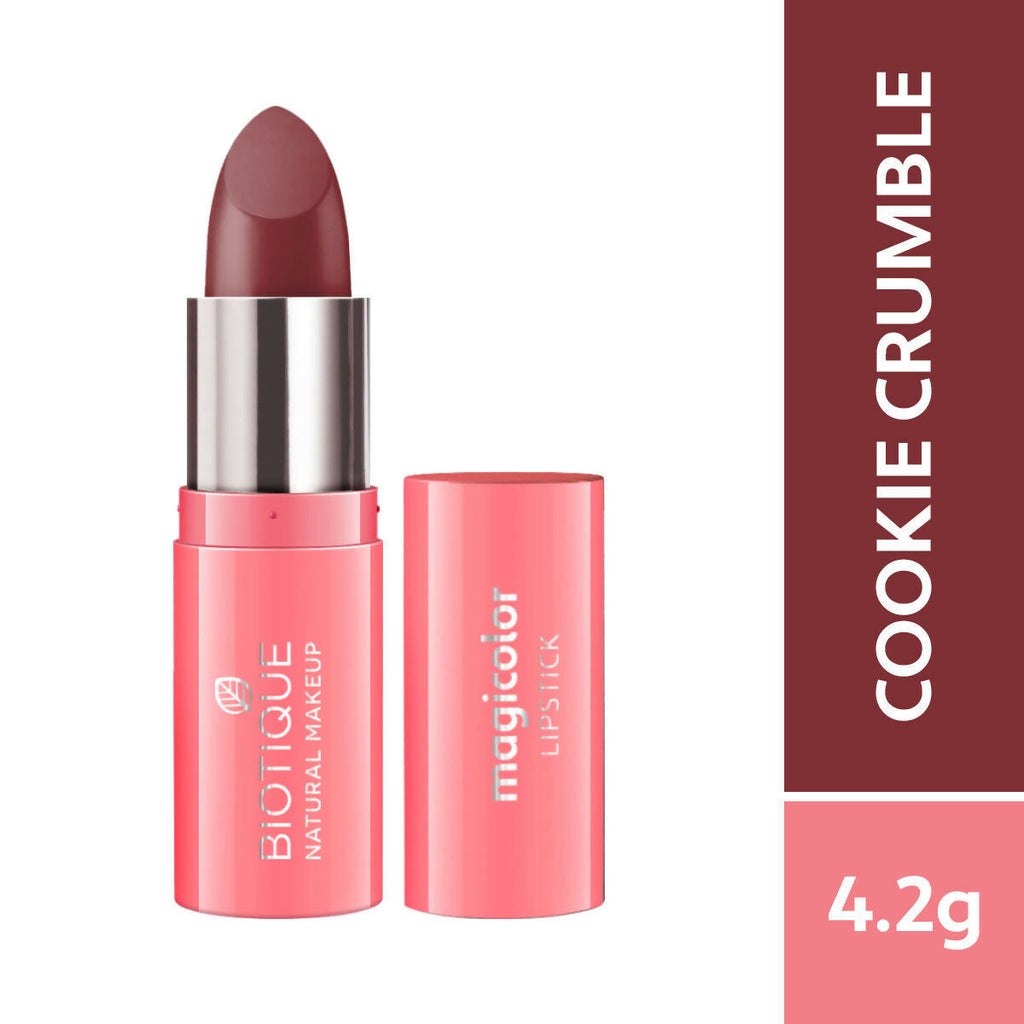 Biotique Magicolor Lipstick - Cookie Crumble | Grocsy