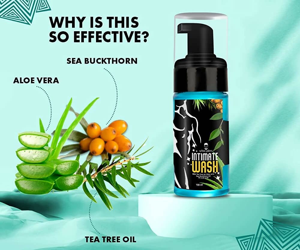 Urbangabru Natural Intimate Wash for Men | Grocsy
