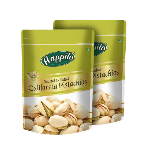 Happilo Freshly Roasted & Salted California Pistachios | Grocsy