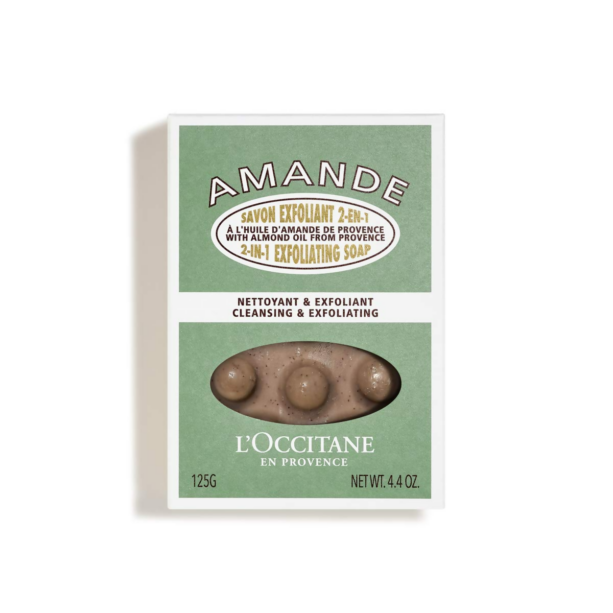 L'Occitane Almond Scrubbing Soap | Grocsy