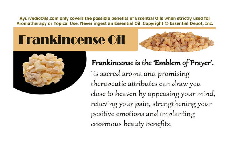 Tamas Pure Ayurveda 100% Organic Frankincense Essential Oil - USDA Certified Organic | Grocsy
