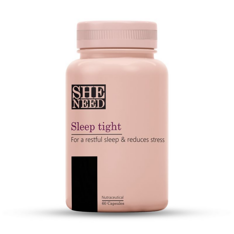 SheNeed Sleep Tight Supplements Capsules | Grocsy