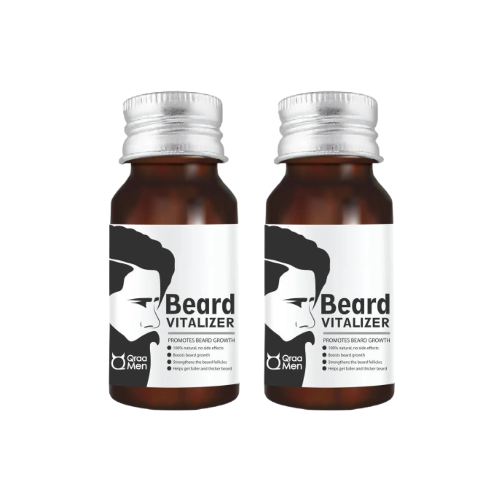 Qraa Men Beard Vitalizer | Grocsy