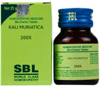 SBL Homeopathy Kali Muriatica Biochemic Tablets | Grocsy