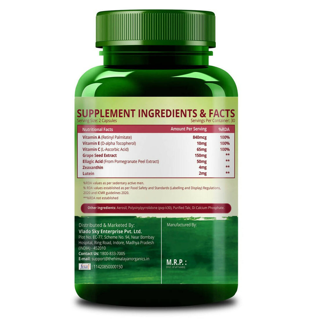 Himalayan Organics Dark Spots Pigmentation Support Capsules | Grocsy