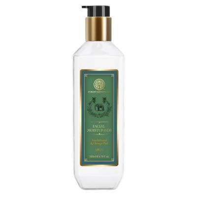 Forest Essentials Hydrating Facial Moisturiser Sandalwood & Orange Peel | Grocsy