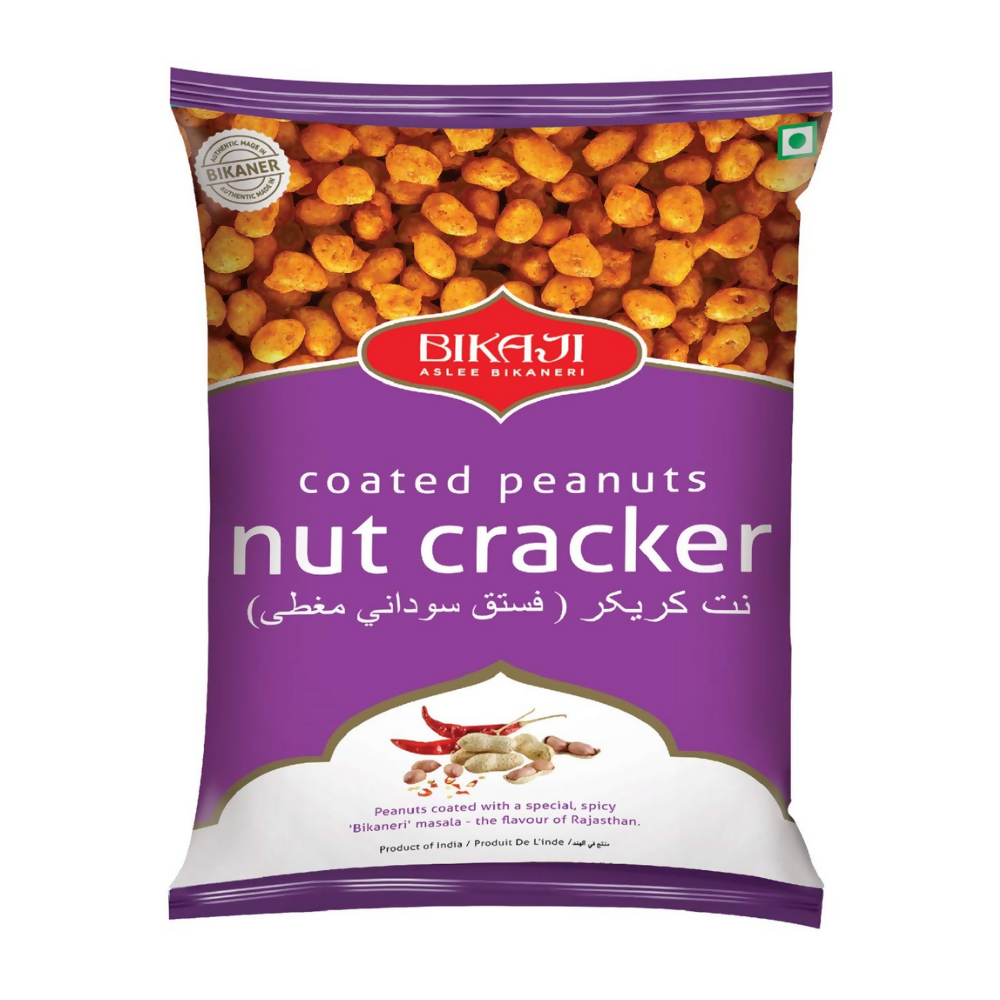 Bikaji Aslee Bikaneri - Spicy Coated Peanuts Nut Cracker | Grocsy