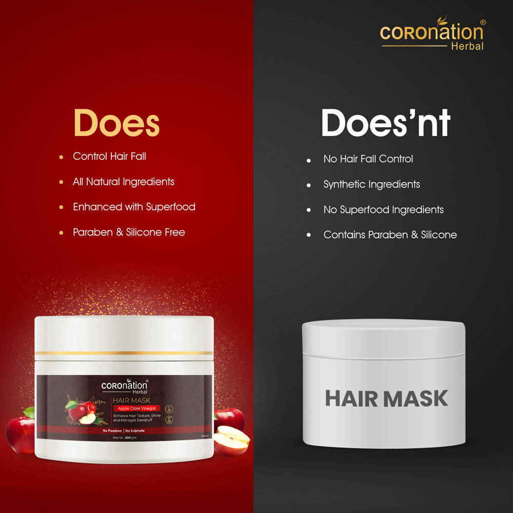 Coronation Herbal Apple Cider Vinegar Hair Mask | Grocsy