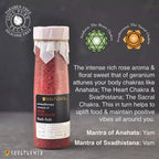 Soulflower Aromatherapy Essential Oil Rose Geranium Bath Salt | Grocsy