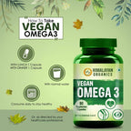Himalayan Organics Vegan Omega 3 Vegetarian Capsules | Grocsy