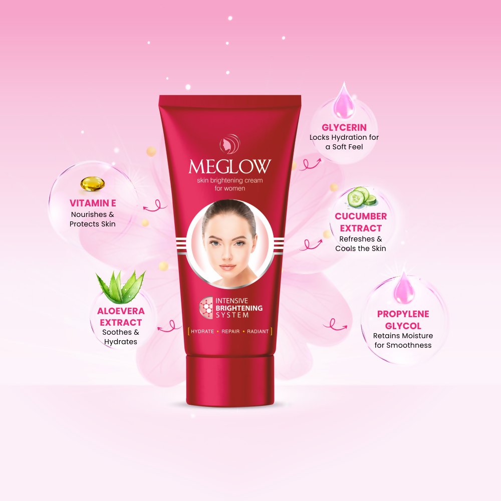 Meglow Fairness Cream For Women | Grocsy