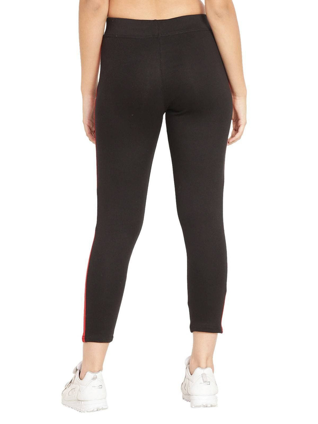 Asmaani Black color Hosiery Lower with Two Side Pockets and Tapped | Grocsy