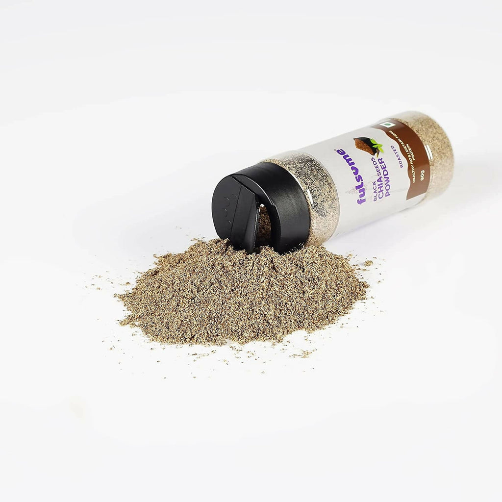 Fulsome Black Chia Seeds Powder (Roasted) | Grocsy