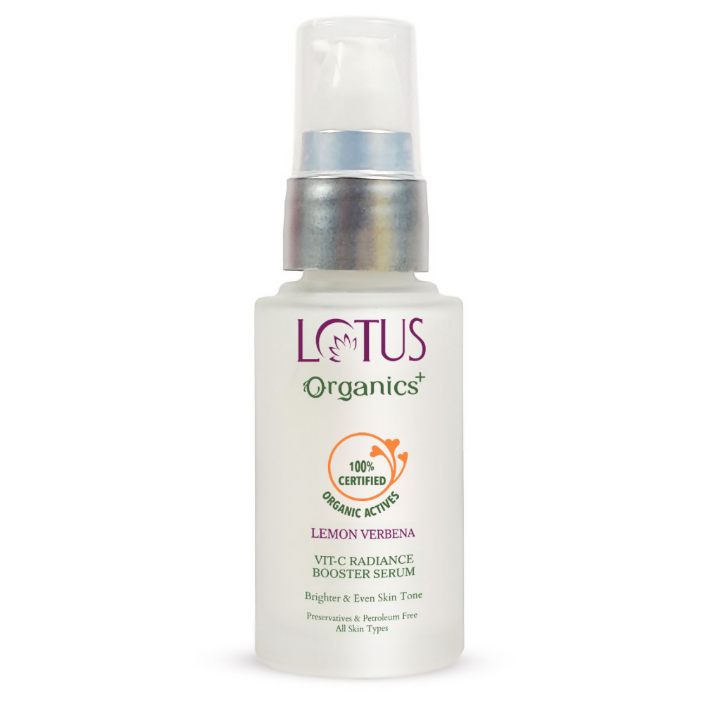 Lotus Organics Vit-C Radiance Booster Serum - Lemon Verbena | Grocsy