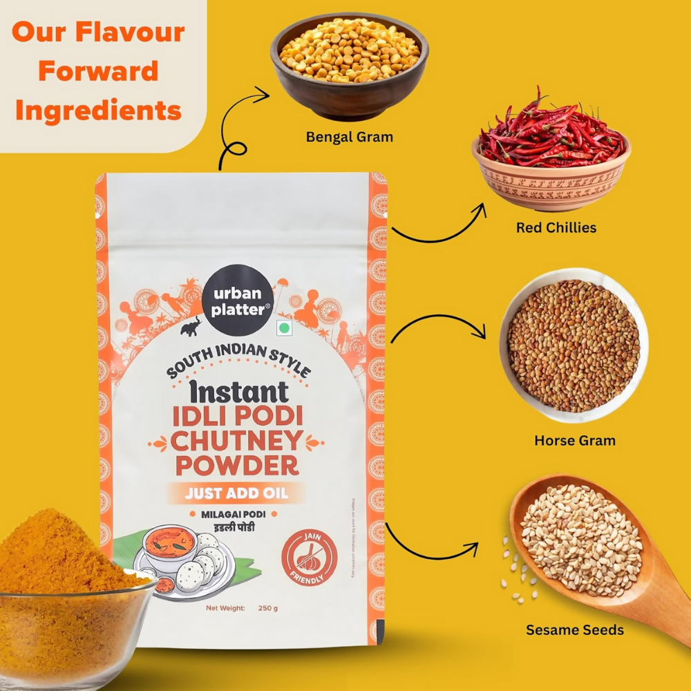 Urban Platter South Indian Style Instant Idli Podi Chutney Powder | Grocsy