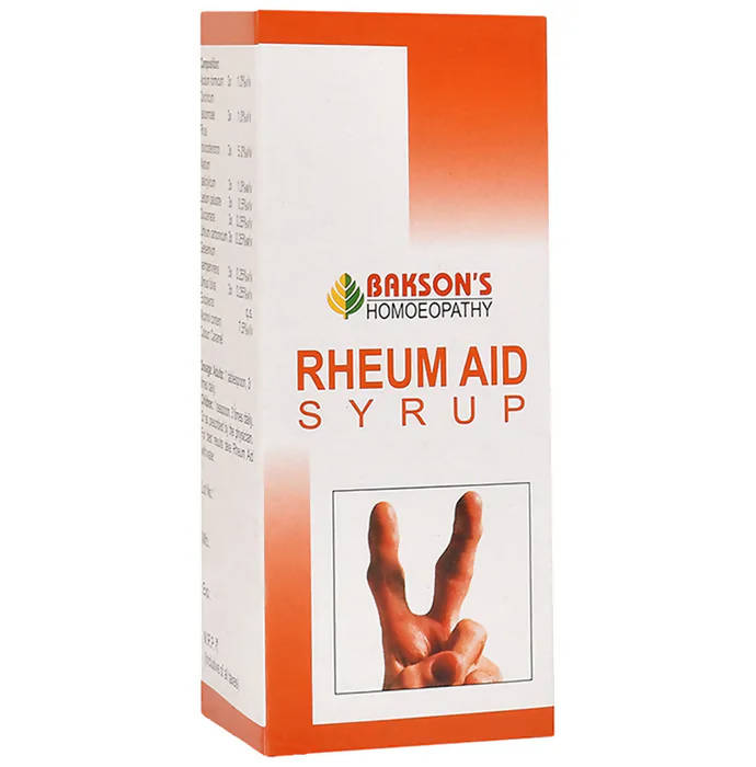 Bakson's Homeopathy Rheum Aid Syrup | Grocsy