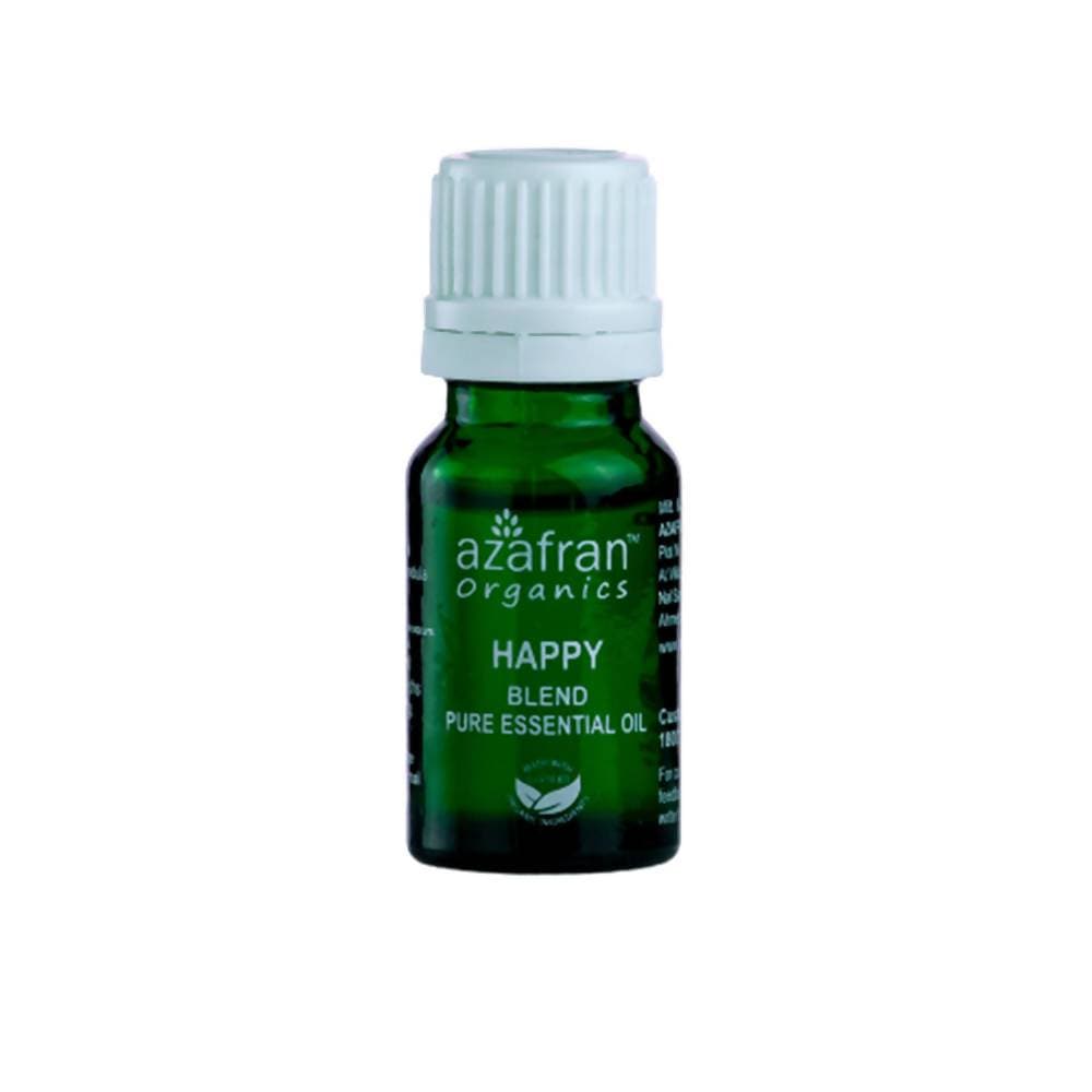 Azafran Organics Happy Blend Pure Essential Oil | Grocsy