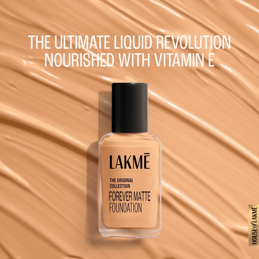 Lakme Forever Matte Foundation For Superior Coverage - Resist Marble | Grocsy