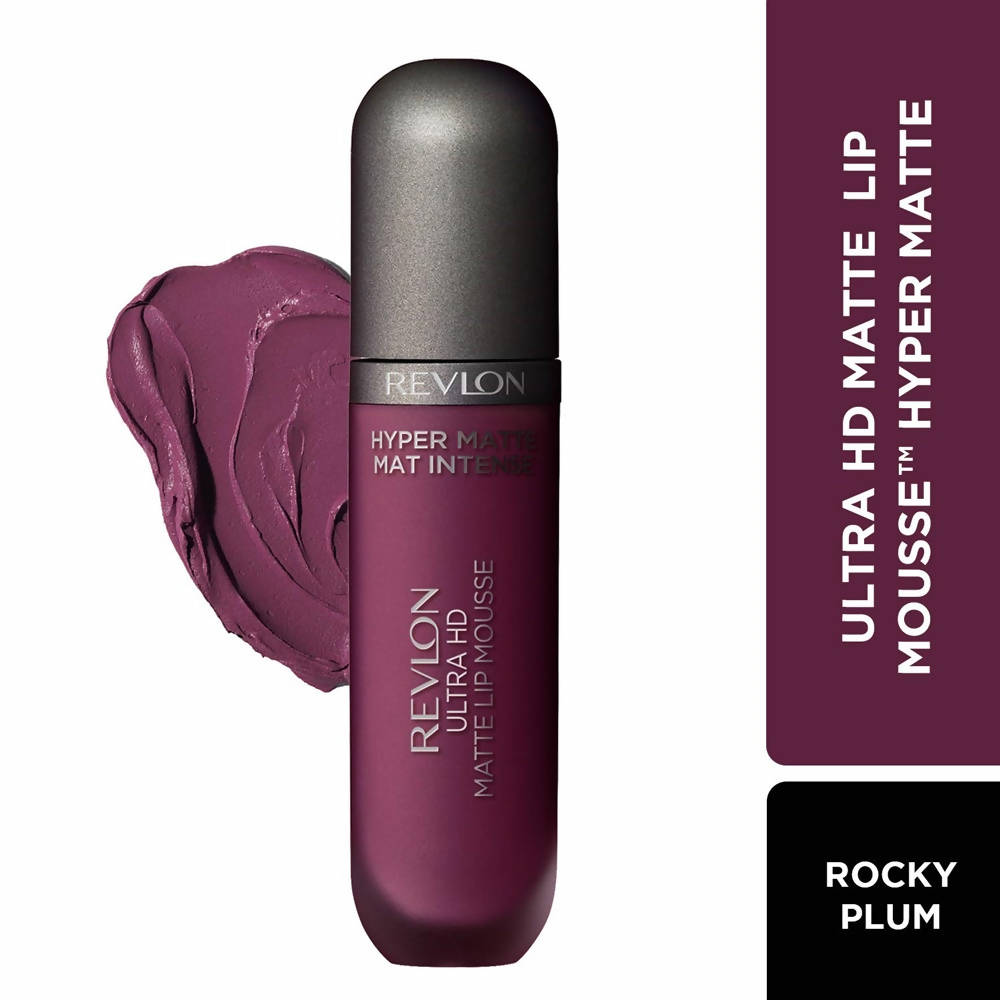 Revlon Hyper Matte Mat Intense Ultra Hd Matte Lip Mousse - Rocky Plum | Grocsy