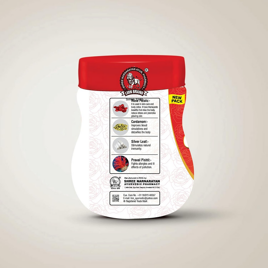 Lion Ayurveda Ayurveda Gulkand | Grocsy