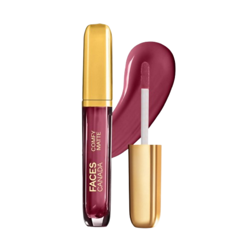 Faces Canada Comfy Matte Liquid Lipstick - Scandalous 34 | Grocsy