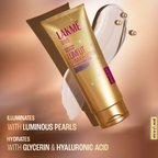 Lakme Lumi Lit Lotion Body Highlighter & Strobe Cream - Gold | Grocsy