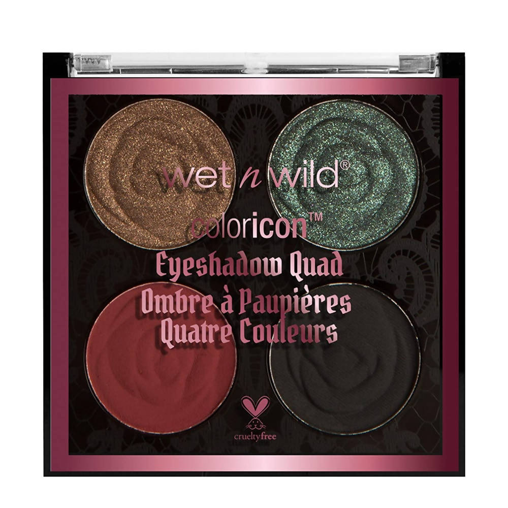 Wet n Wild Rebel Rose Color Icon Eyeshadow Quad - House of Thorns | Grocsy