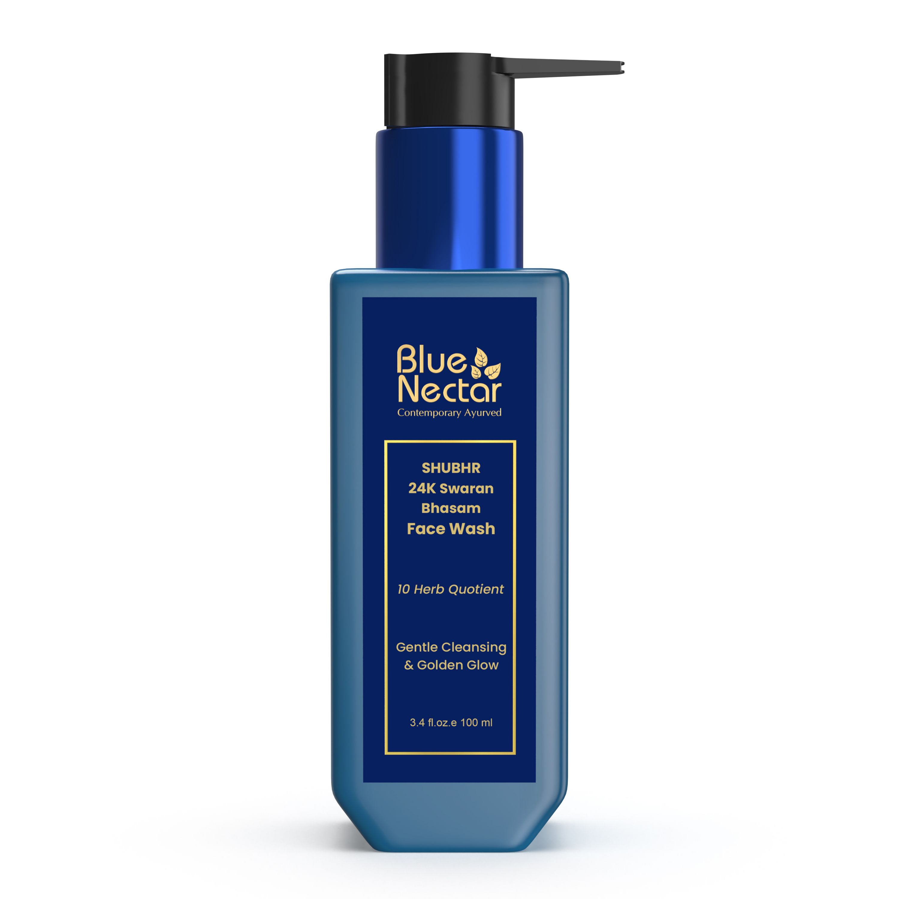 Blue Nectar 24K Gold Swaran Bhasam Face Wash | Grocsy