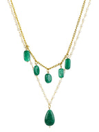 Women's Gold-Polished Necklace - Ruby Raang | Grocsy