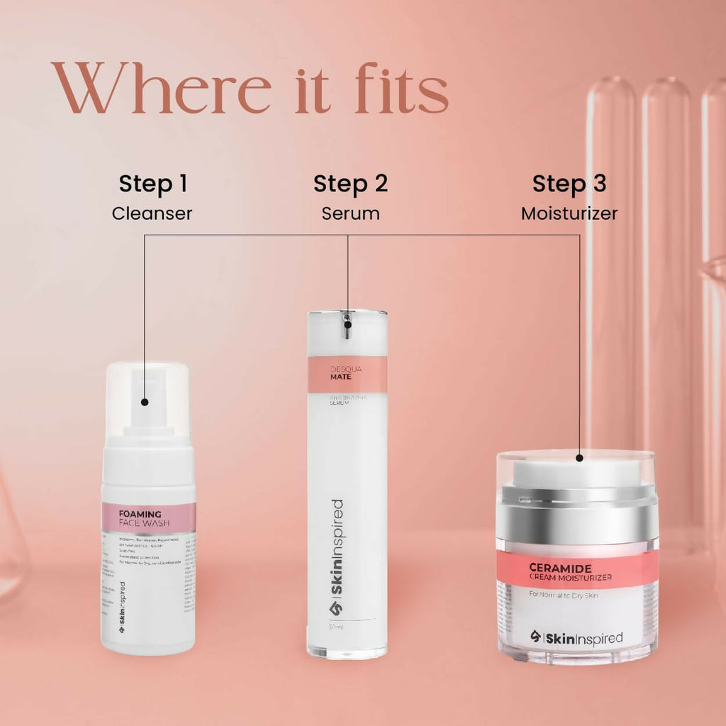 SkinInspired AHA+BHA+PHA Lactic Acid + 2% Salicylic Acid Face Serum | Grocsy
