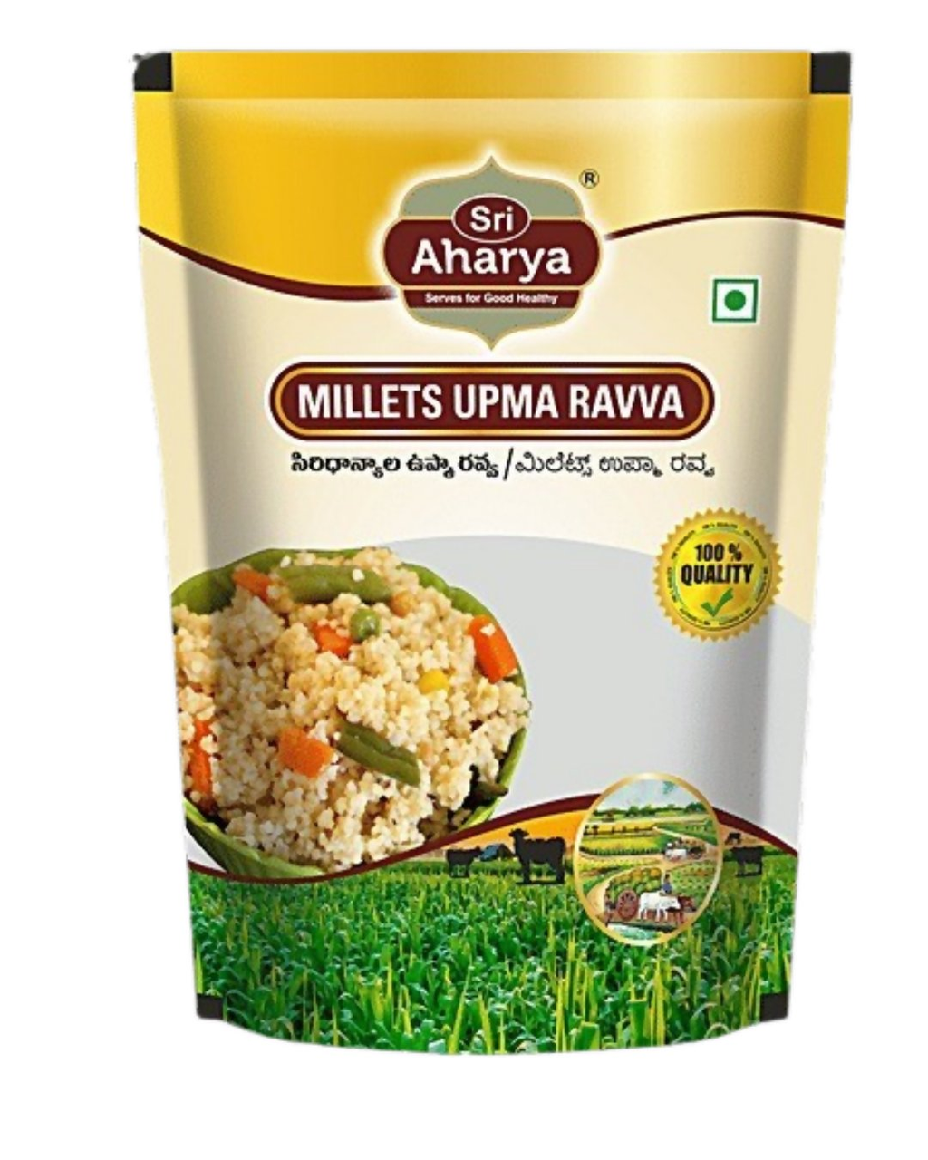 Sri Aharya Millets Upma Ravva | Grocsy