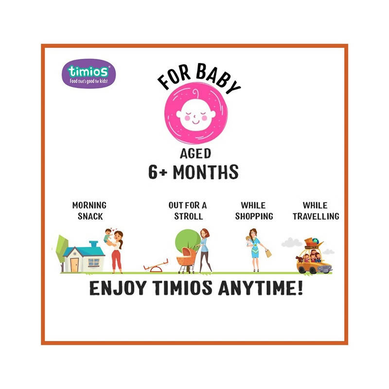 Timios Organic Rice Moong Dal Porridge | Grocsy