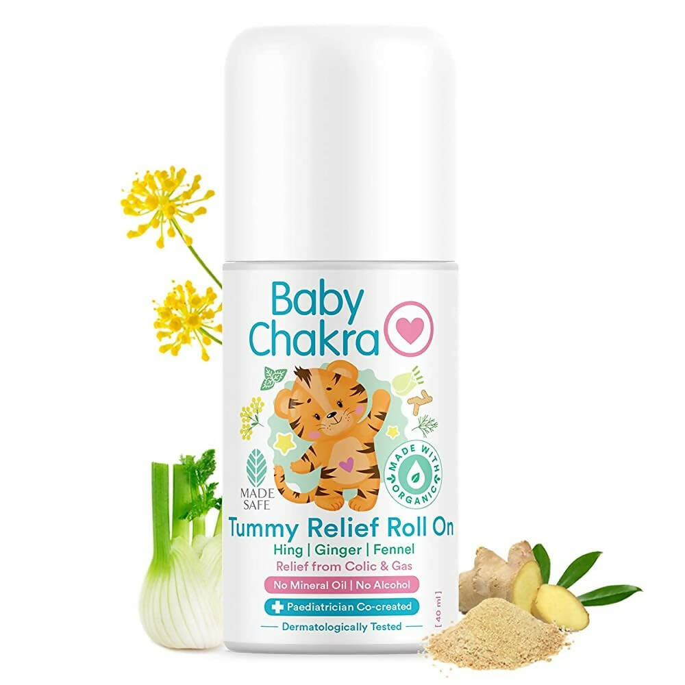 BabyChakra Tummy Relief Roll On | Grocsy