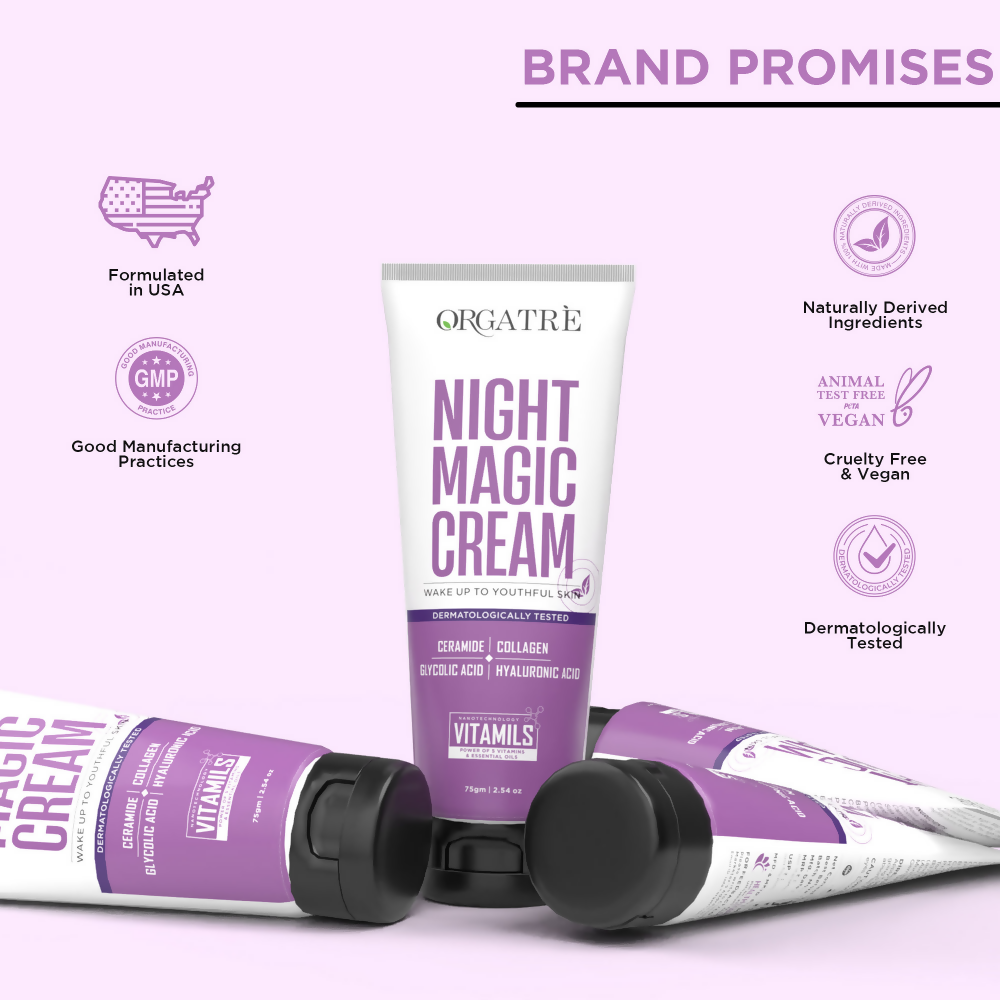 Orgatre Night Magic Cream | Grocsy